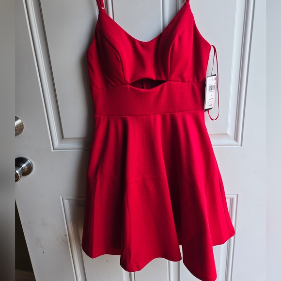 City Studio Dress sz 5 Red - Picture 1 of 7
